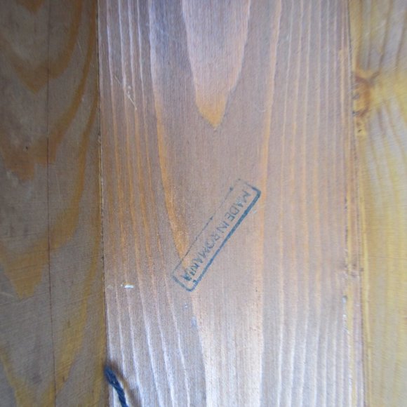 VTG HAND MADE WOODEN ROCKING HORSE, MADE IN ROMANIA - Picture 6 of 7